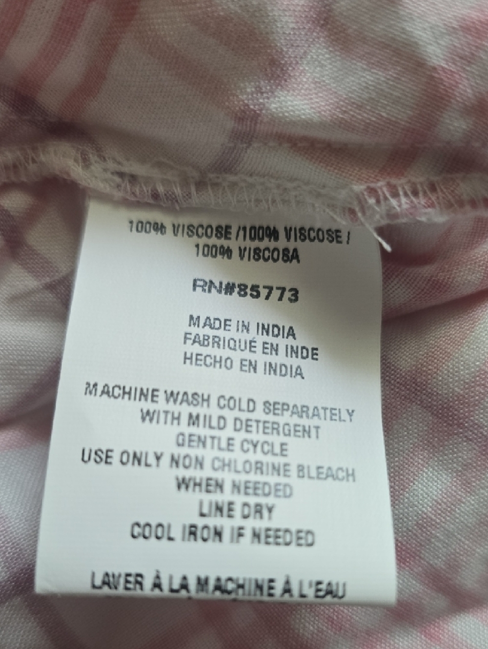 O'Neill Pink Plaid Lightweight Slip Dress - Picture 8 of 8